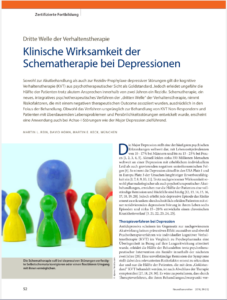 Bild des Artikels über Schematherapie