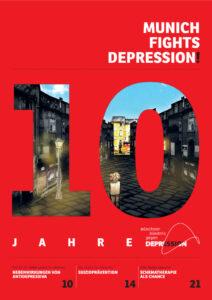 Titelbild er Broschüre "Munich fights Depression"